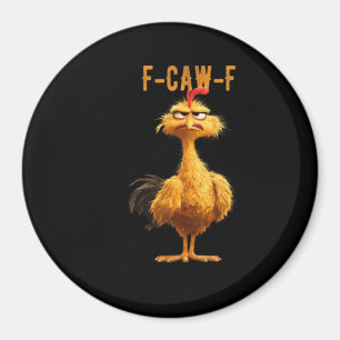 Íman F-Caw-F Frango Clássico Estilo Retro