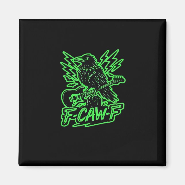 Íman F-Caw-F Frango Clássico Minimal Limpo (Frente)