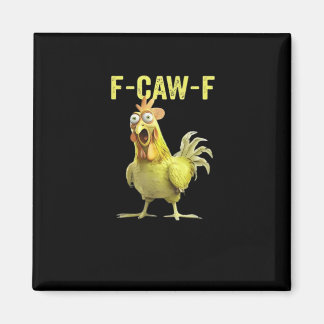 Íman F Caw F Humor de Frango Citação Estilo Vintage