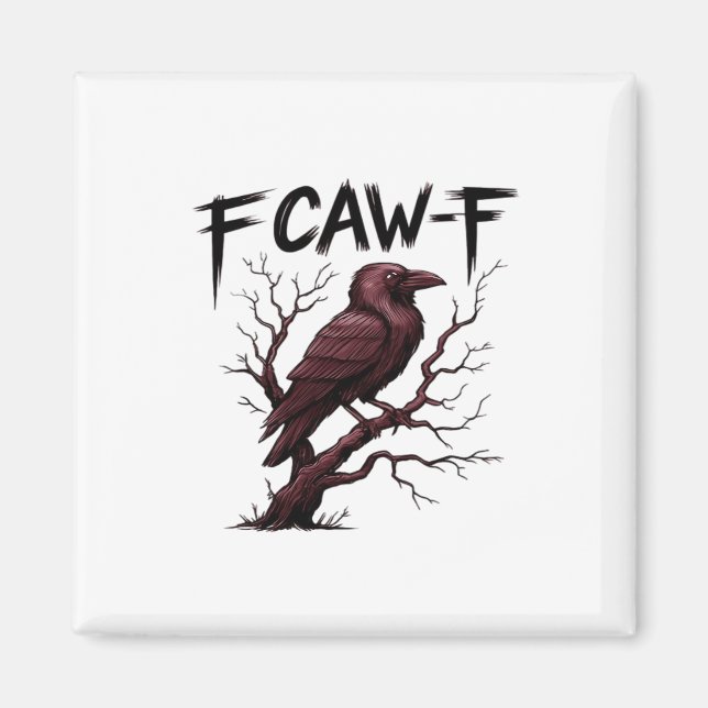 Íman F-Caw-F Raven Clássico (Frente)
