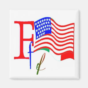 Íman F - Magnete Alfabético