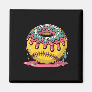 Íman Fã de atleta esportivo de sobremesa de donut drip 