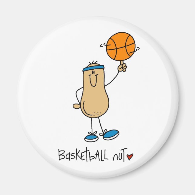 Íman Fã de Basquete (Frente)