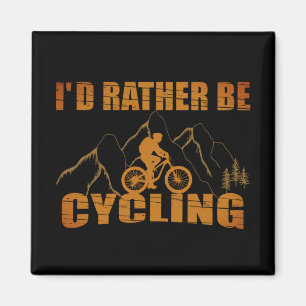 Íman fã engraçada de citação de ciclismo