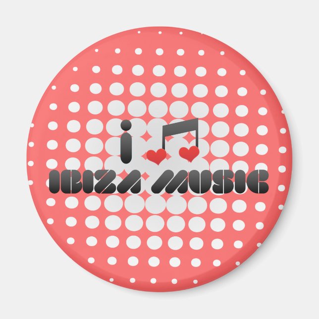 Íman Fã Ibiza Music (Frente)