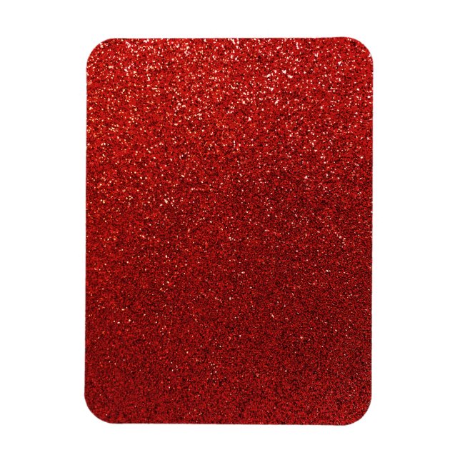 Íman Faaux Red Burgundy Glitter Background Sparkle (Vertical)