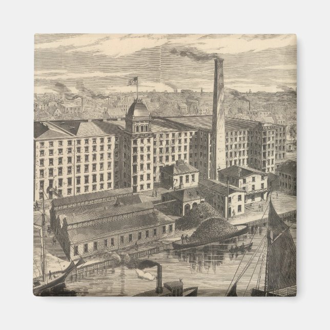 Íman Fabricante de algodão ONT Spool de Clark (Frente)