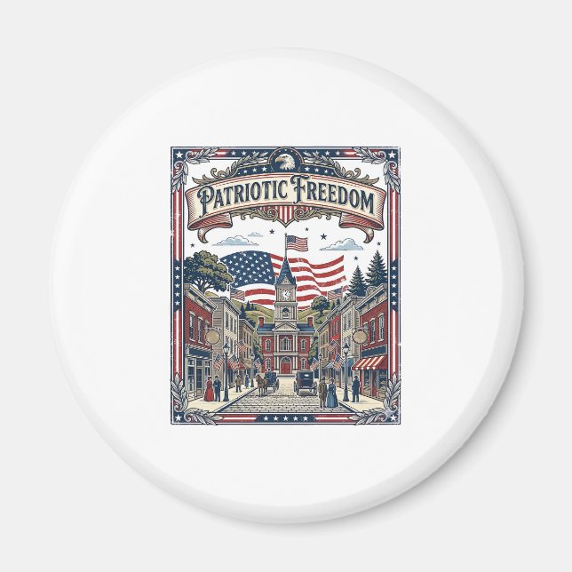 Íman Fabricante de Sabonete Patriota (Frente)