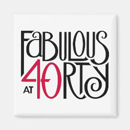 Íman Fabuloso a 40 vermelho