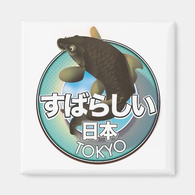 Íman Fabuloso logotipo do Tokyo Kio no Japão (Frente)