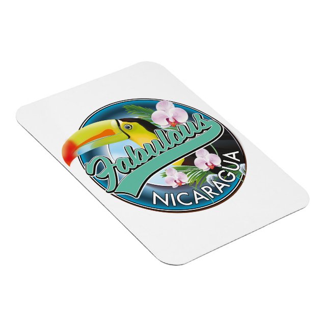 Íman Fabuloso logótipo nicaraguense (Lado Direito)