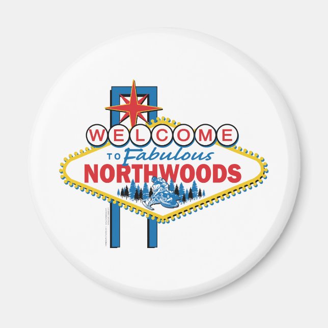 Íman Fabulous-North-Woods (Frente)