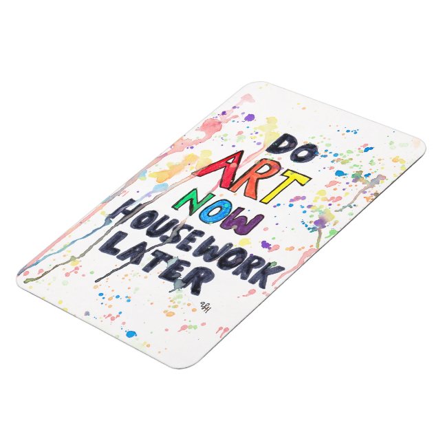 Íman Faça Arte Agora, Trabalho Doméstico Depois (Left Side)