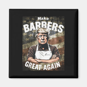 Íman Faça Barbeiros Excelente Novamente _ Barbeiros Par