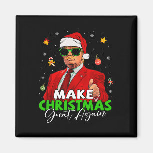 Íman Faça Excelente de Natal novamente Papais noeis eng