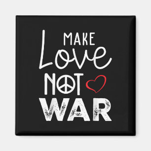 Íman Faça o amor não a guerra a paz e a paz
