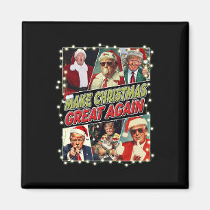 Íman Faça o Excelente de Natal de novo Donald Trump Meg