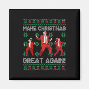 Íman Faça o Excelente de Natal de novo Papais noeis Tru