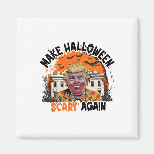Íman Faça o Halloween Assustador Novamente Palhaço Trum