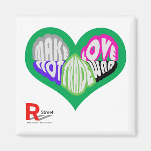 Íman Faça o ímã de comércio da guerra comercial do 