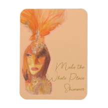 Faça-o Showgirl Era Magnet