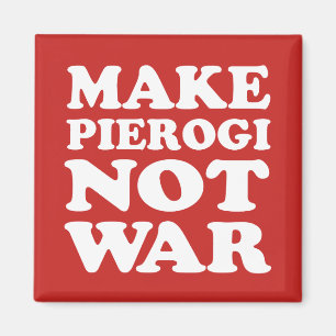 Íman Faça o vermelho da guerra de Pierogi não