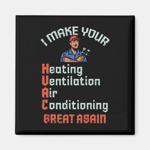 Íman Faça seu Excelente de Hvac novamente técnico insta