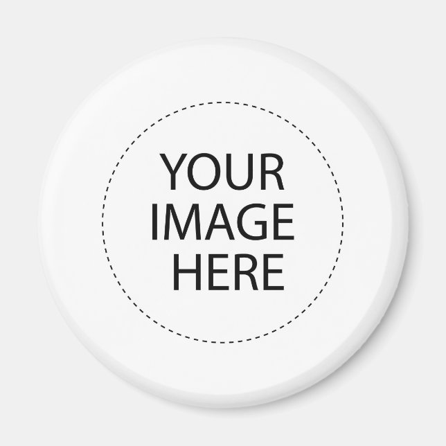 Íman Faça seu próprio ímã redondo (Frente)