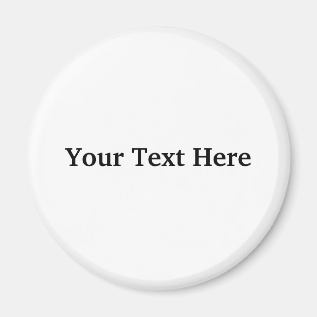 Íman Faça seus próprios ímãs (Frente)