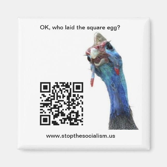 Íman Faça seus próprios ímãs personalizados! (Frente)