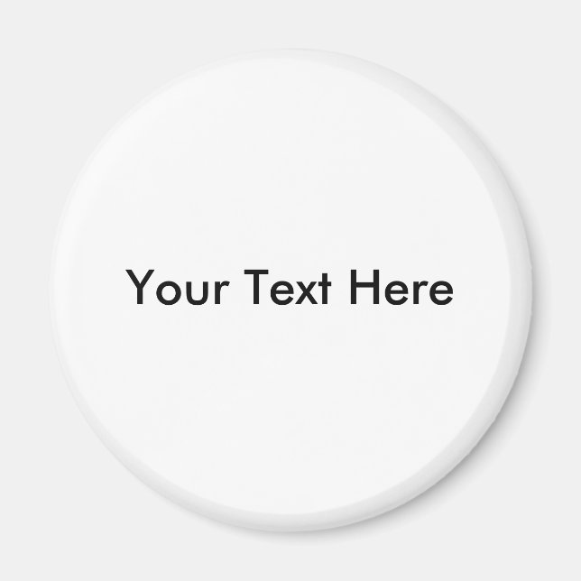 Íman Faça sua própria imã de geladeira (Frente)