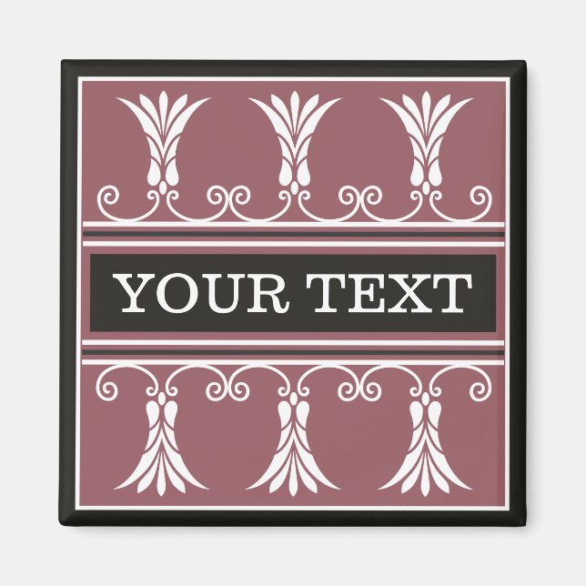 Íman Faça sua própria palavra inspiradora (Frente)