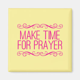 Íman Faça Tempo Para A Oração, Magneta Cristã