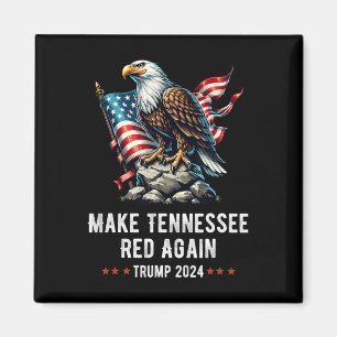 Íman Faça Tennessee Vermelho Novamente Águia Republican