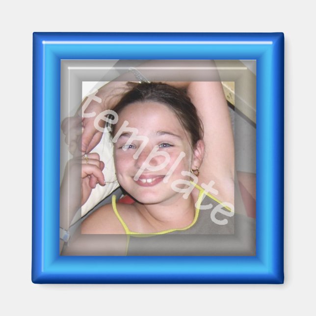 Íman faça um Magnet com sua foto (Frente)