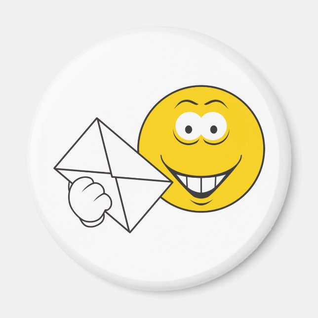 Íman Face do Postal Mailman (Frente)