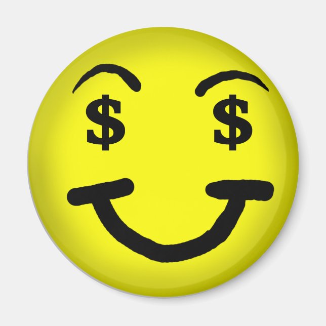 Íman Face gananciosa Magnet (Frente)