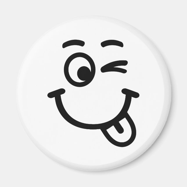 Íman face piscar os olhos (Frente)