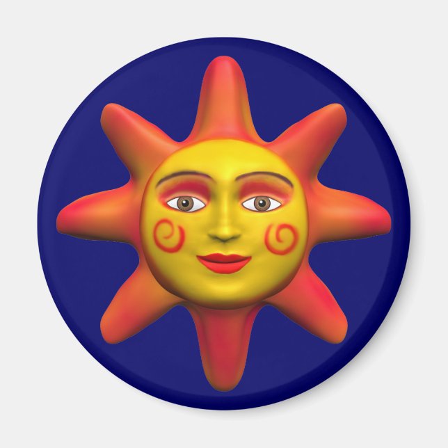 Íman face solar (Frente)