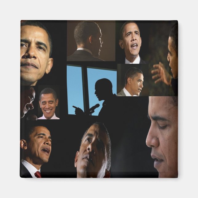 Íman Faces de Barack (Frente)