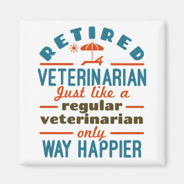 Íman Fácil de Aposentar Veterinária Veterinária Veterin