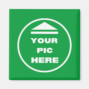 Íman FÁCIL! Magnet Quadrado - 2 Polegadas - Personaliza