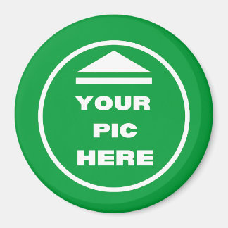 Íman FÁCIL! Magnet Redondo - Grande, 3 Polegadas - Pers