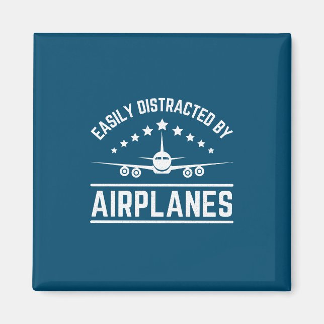 Íman facilmente distraído por aviões (Frente)