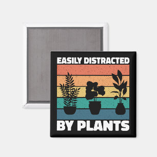 Íman Facilmente Distraído Por Plantas De Jardinagem Eng