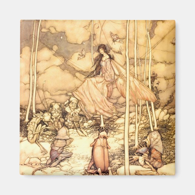 Íman Fada Arthur Rackham (Frente)