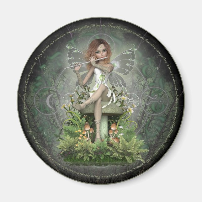 Íman Fada Cristal ~ Flute Magic (Frente)