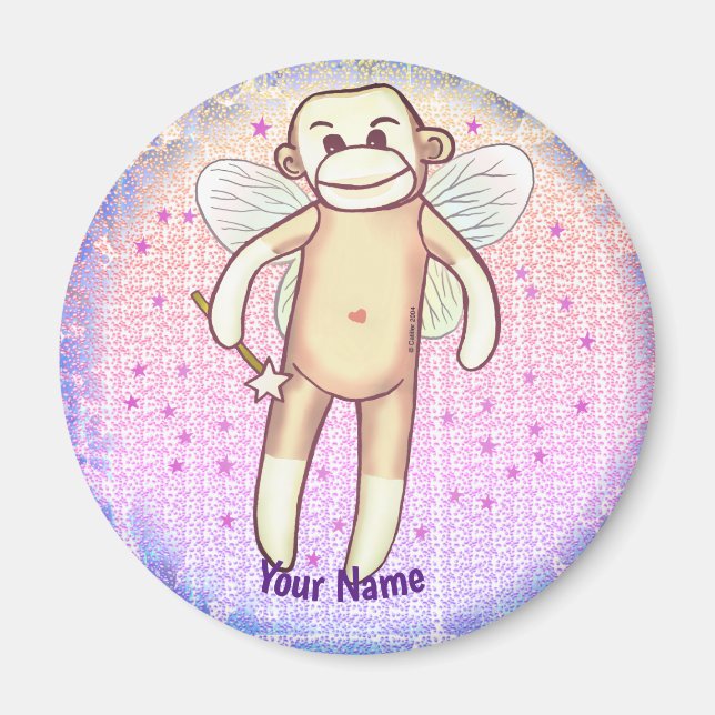 Íman Fada de macaco de meia  (Frente)