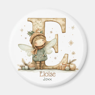 Íman Fada de Natal Bonita e Bonita Personalizada, em Ju