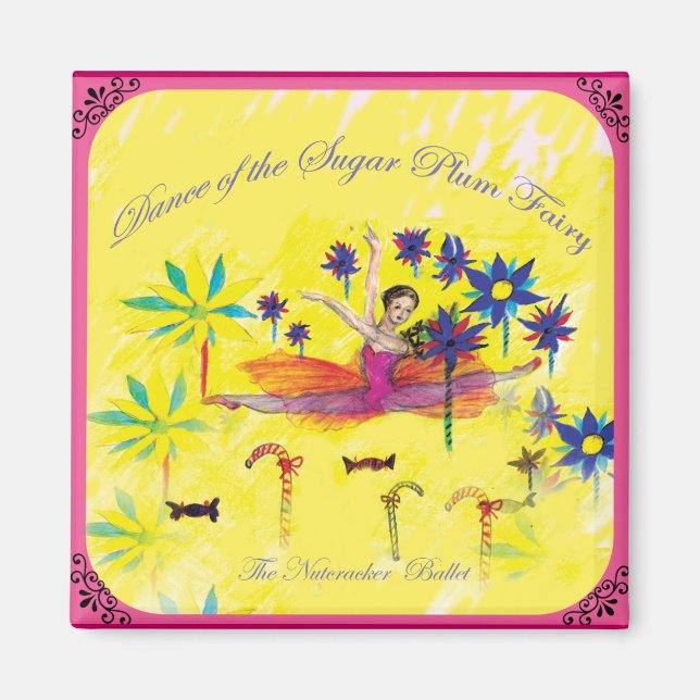 Íman Fada De Pluma De Açúcar (Frente)